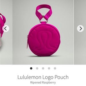 Lululemon logo pouch